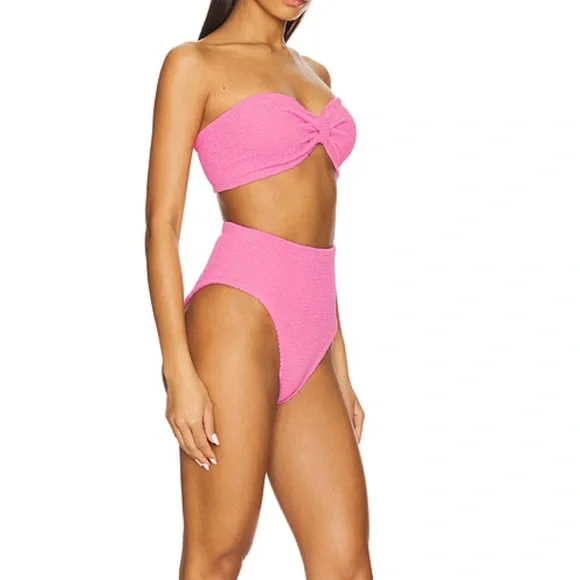NWT Hunza g Ruby bikini set in pink - Picture 2 of 8